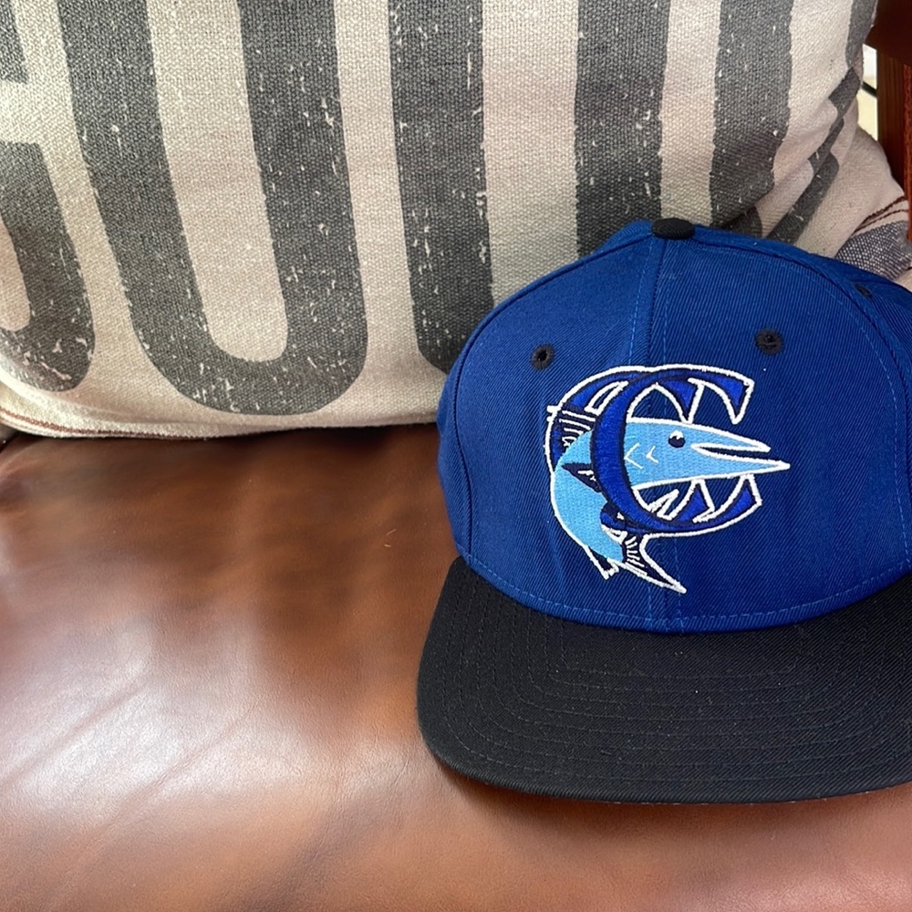 *Delong Adjustable Flat Brim Hat